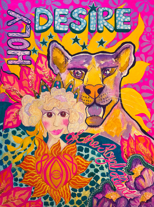 Holy Desire of the Royal Heart Fine Art Print